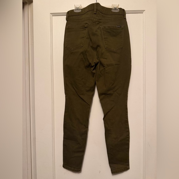 Eddie Bauer Olive Green High-Rise Skinny Jeans - Picture 2 of 3